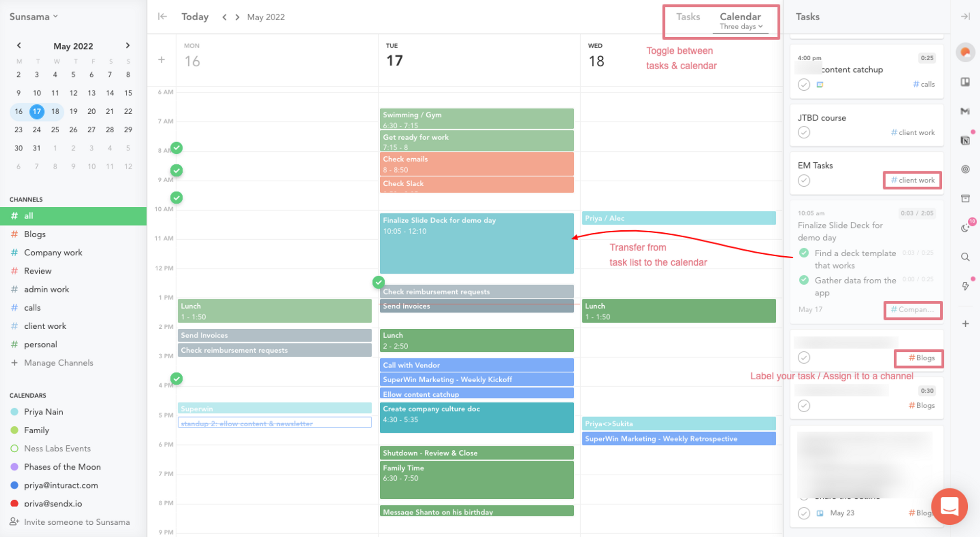 Time Blocking Planner